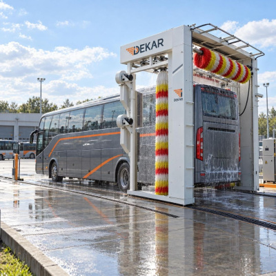 Грузовая портальная мойка Dekar TP0046 (3щетки, мойка с шампунем, сушка, воск)