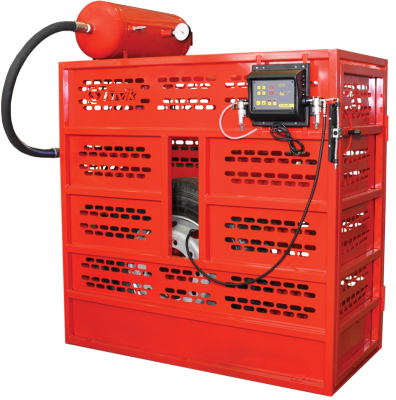 Клеть защитная для накачки колес грузовых автомобилей Сивик КС-115