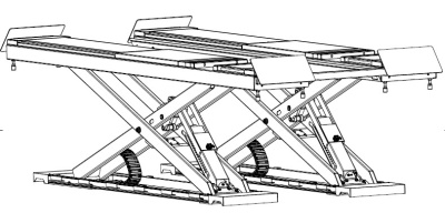 Подъёмник ножничный, г/п 5 т, Everlift HX50B.51L